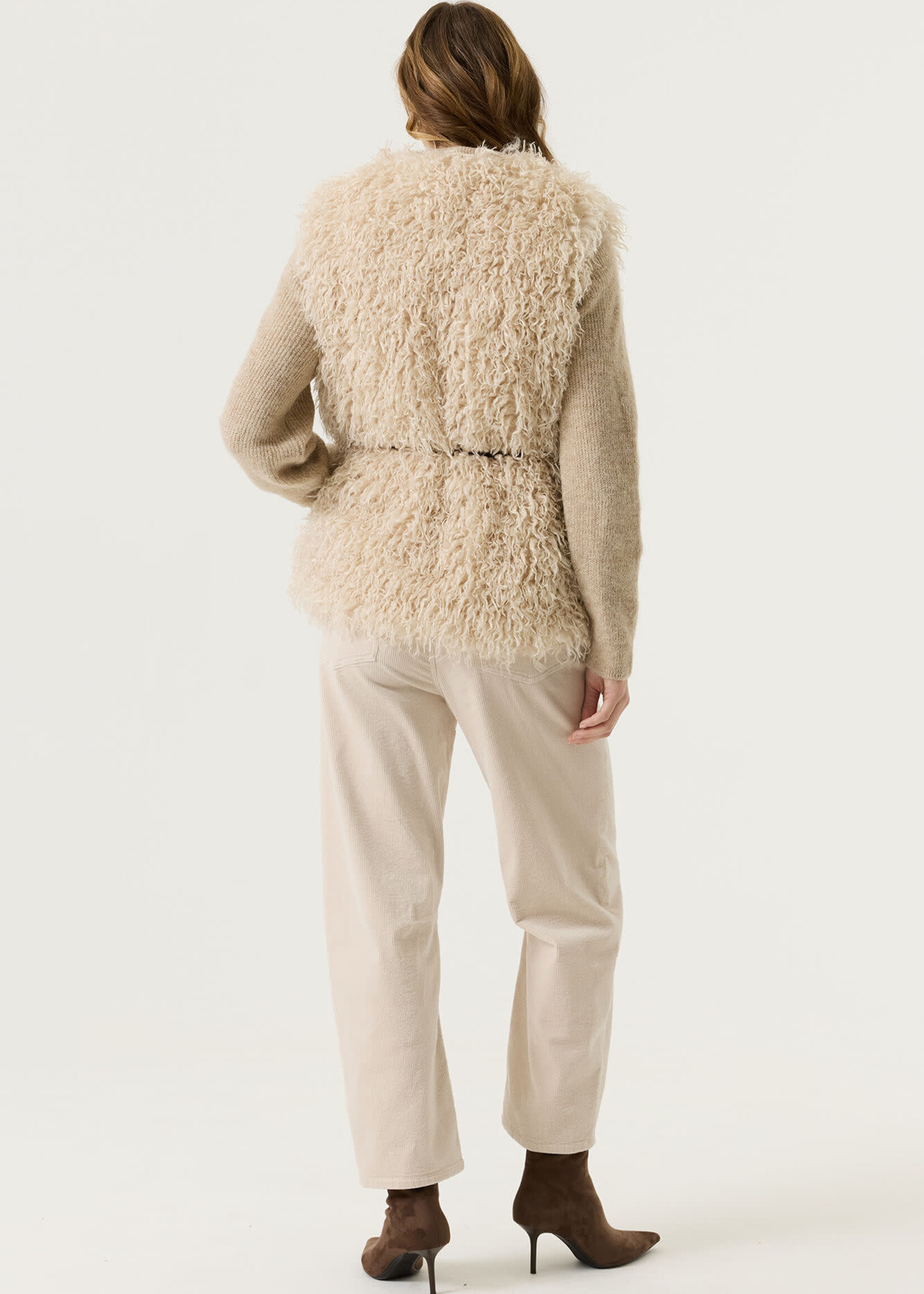 GARCIA GARCIA-VESTE EN FAUSSE FOURRURE-V260293