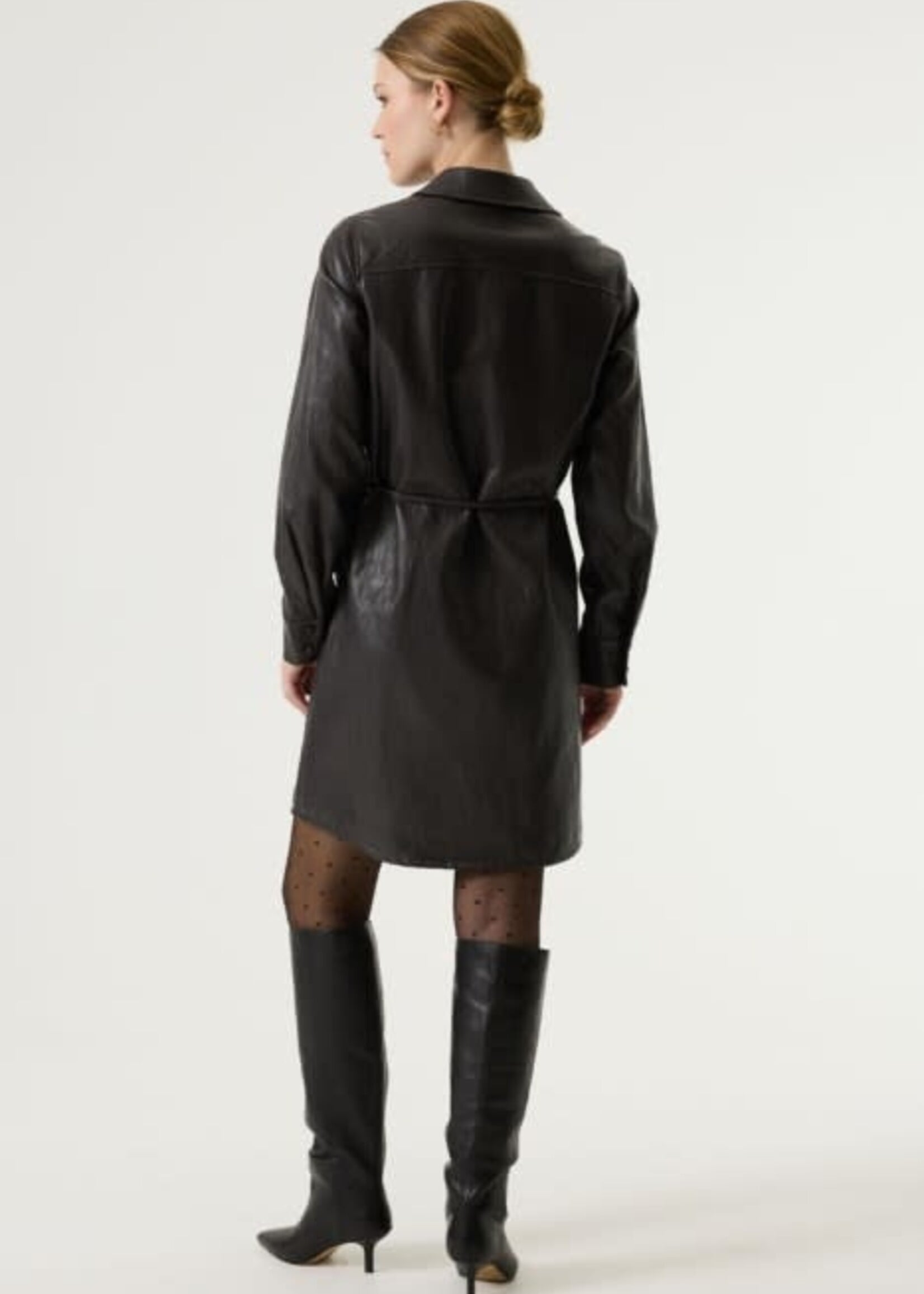 GARCIA GARCIA-ROBE EN SIMILI-CUIR-W260081