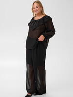 KAFFE CURVE KAFFE CURVE-BLOUSE TRANSPARENTE-10584573