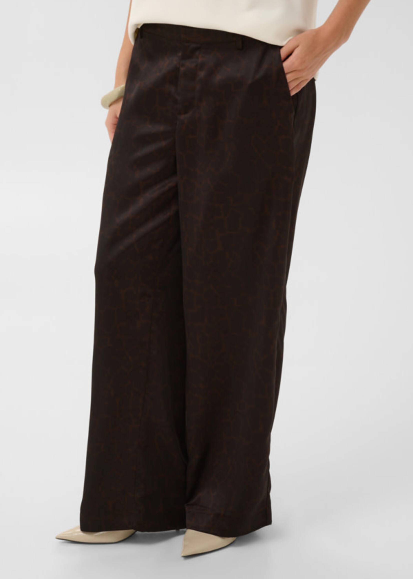 CULTURE CULTURE-PANTALON JAMBE LARGE IMPRIMÉ-50114058
