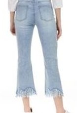 Charlie B Blue Jeans W/ Frayed Hem