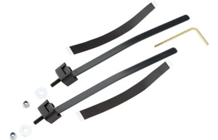 ABUS LH Adaptor Frame Lock Tightening Straps, Black