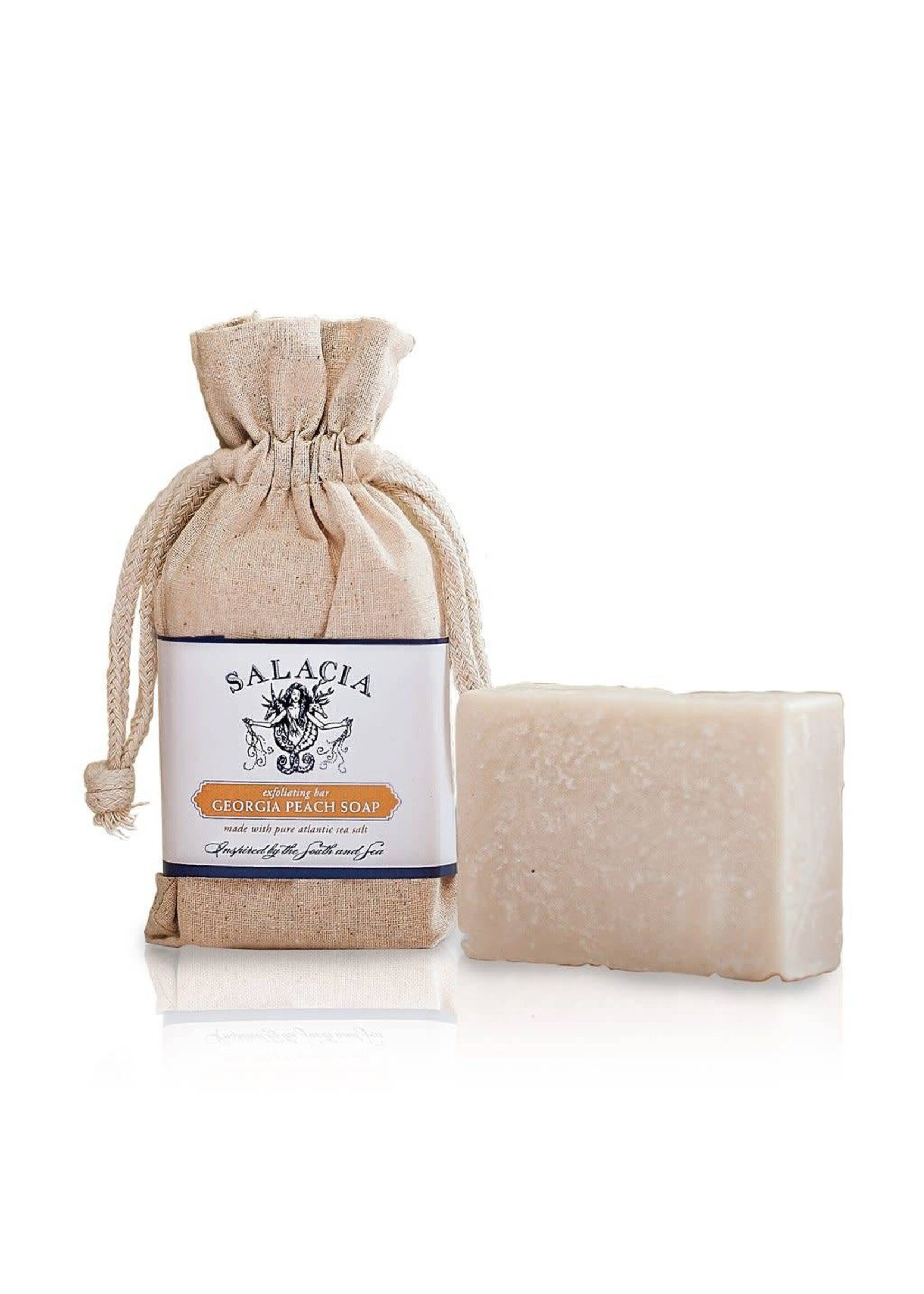 Cari Phelps Salacia Salts Georgia Peach Bar Soap