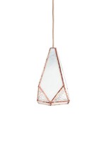 Flannery Cronin White and Pink Greta Pendant Lamp