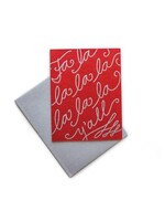 Meg Sutton Fa La La Card