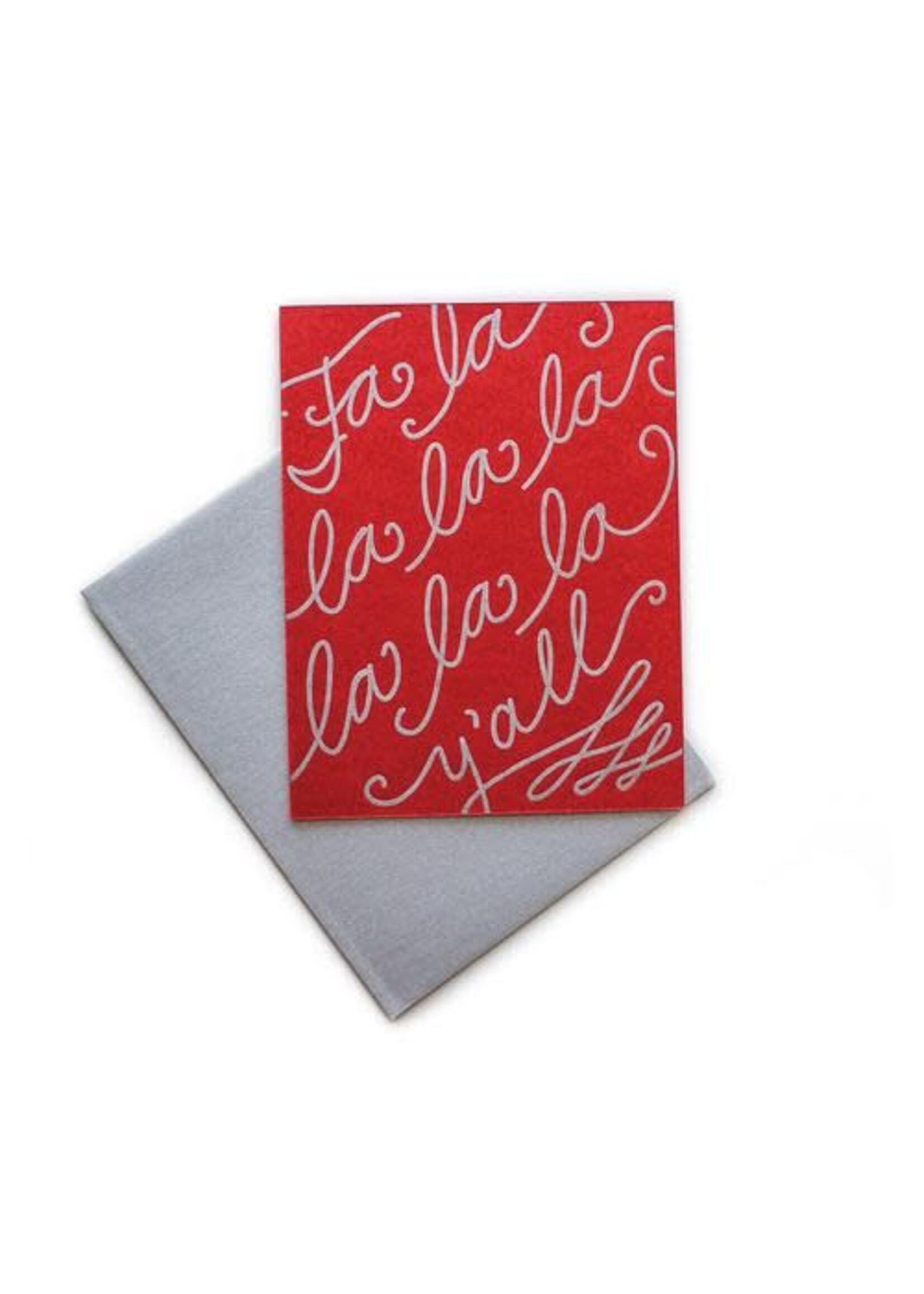 Meg Sutton Fa La La Card