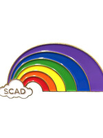 SCAD SCAD Rainbow Enamel Pin