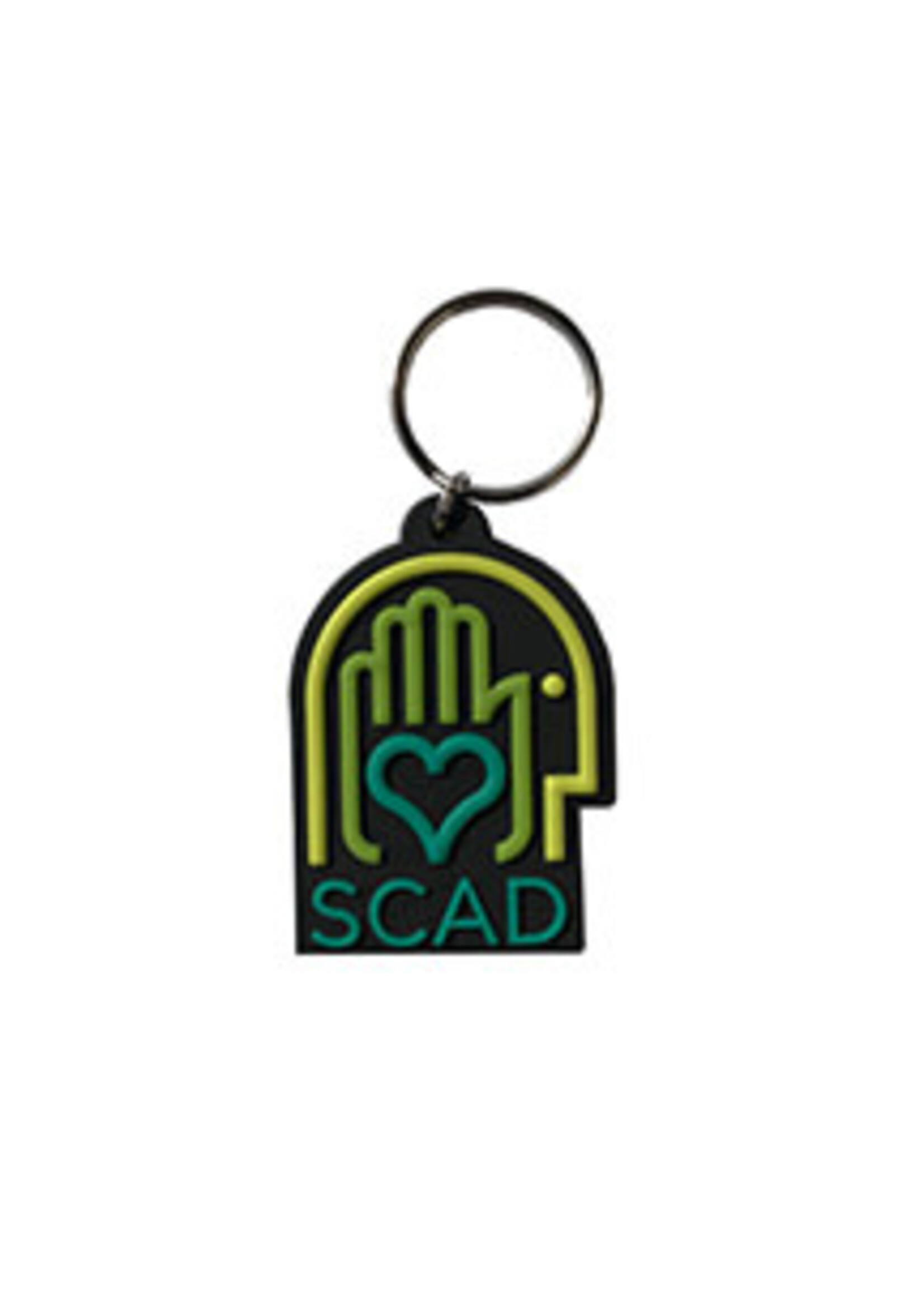 SCAD SCAD Head Hand Heart Keychain