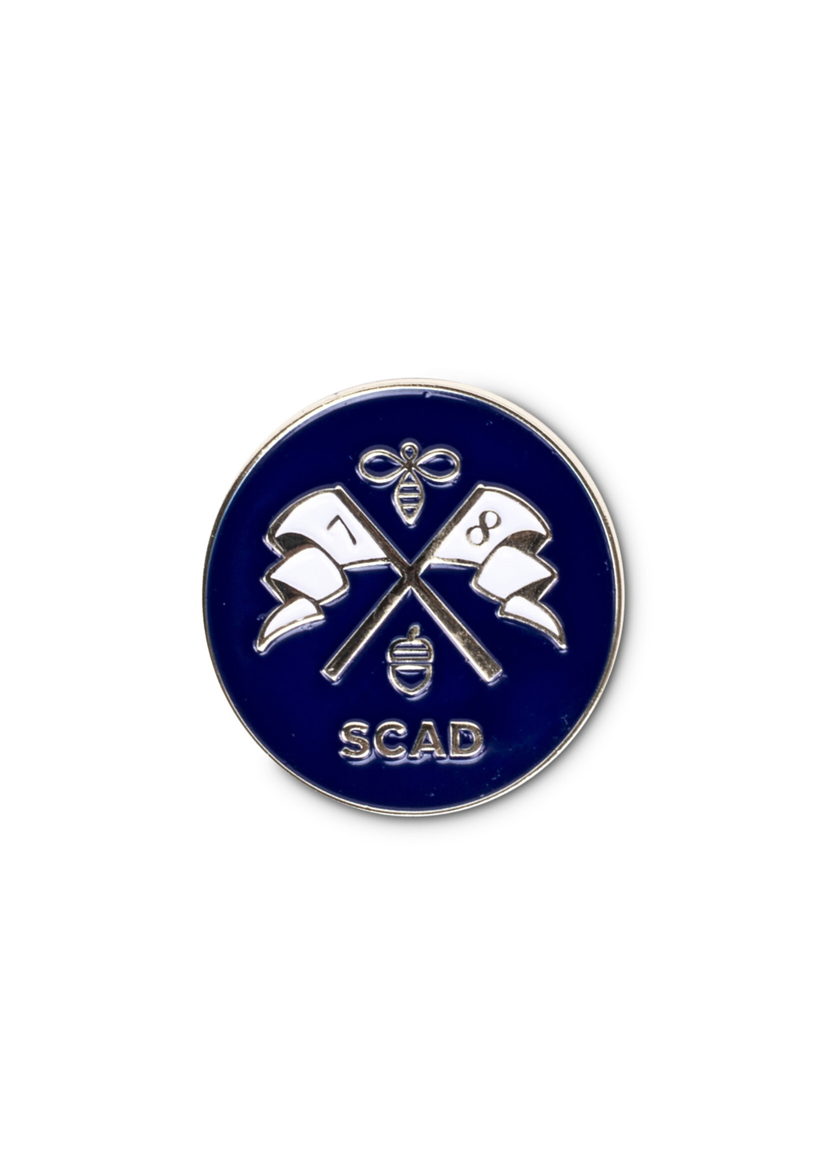 SCAD SCAD Flag Enamel Pin