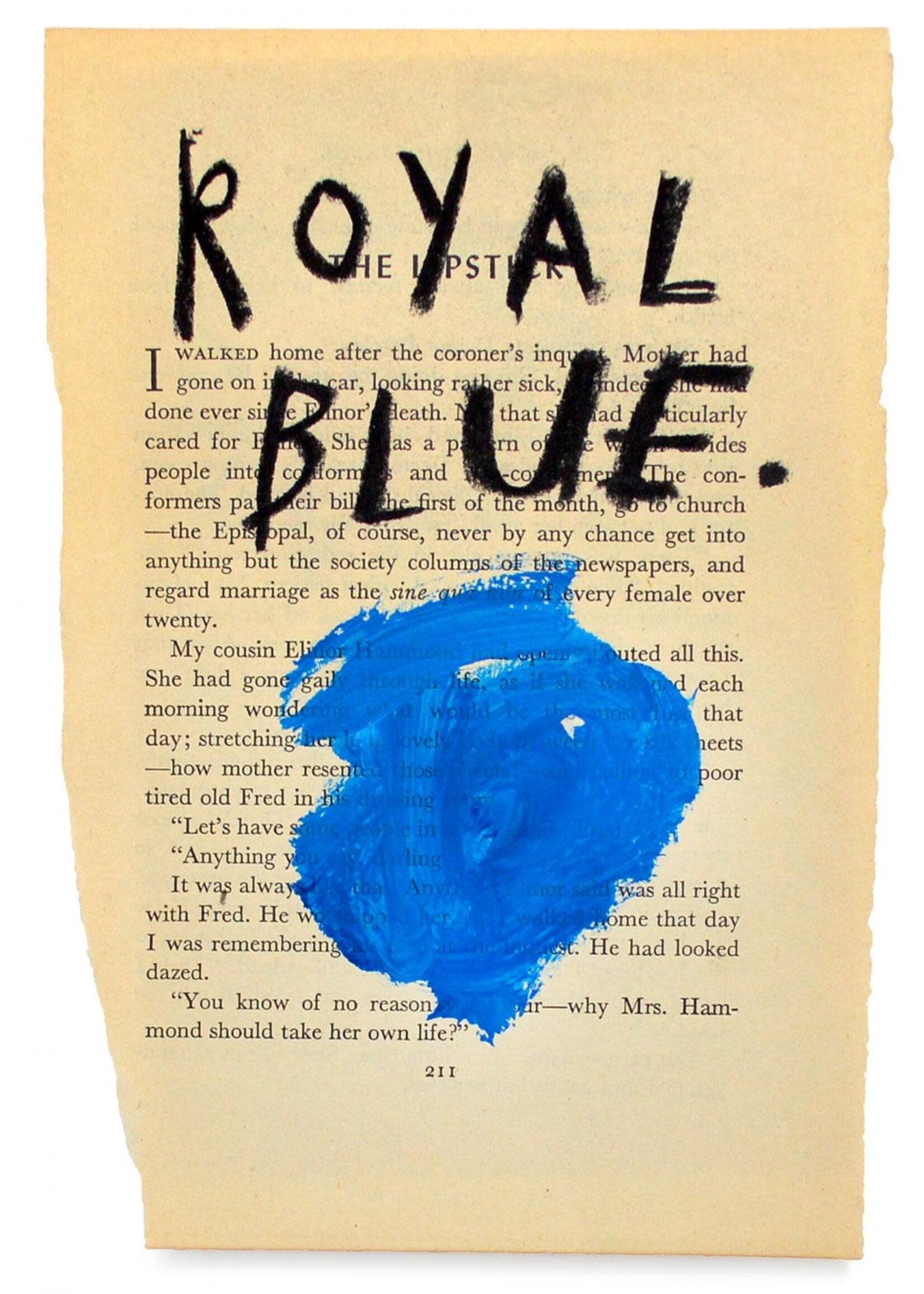 Abel Macias 4041 Abel Macias Vermillion and Royal Blue