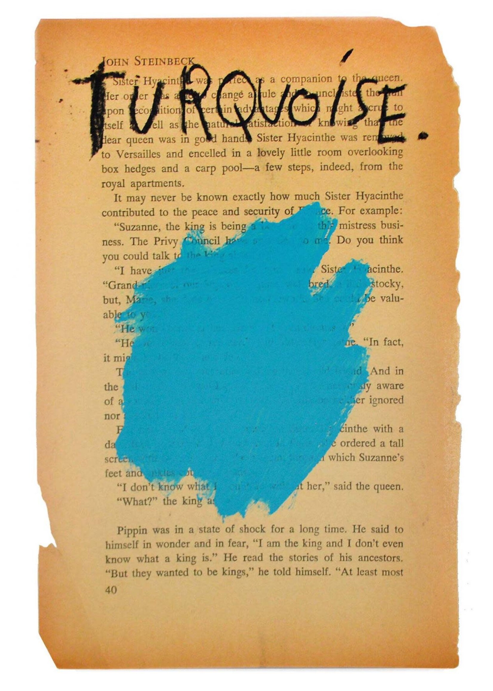 Abel Macias 4044 Abel Macias Turquoise and Ultramarine