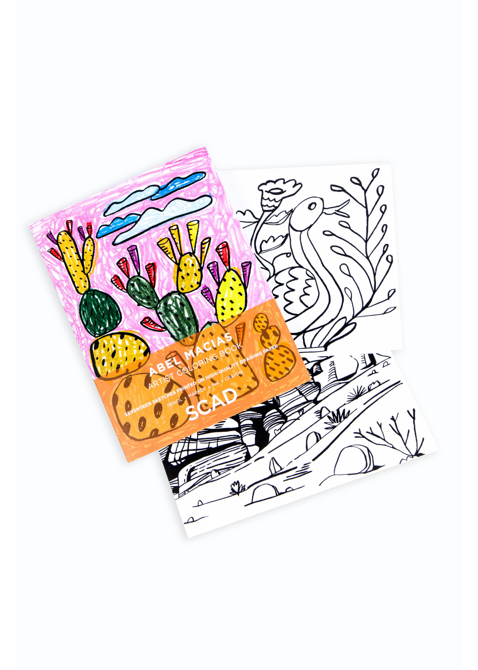 SCAD SCAD Abel Macias Coloring Book