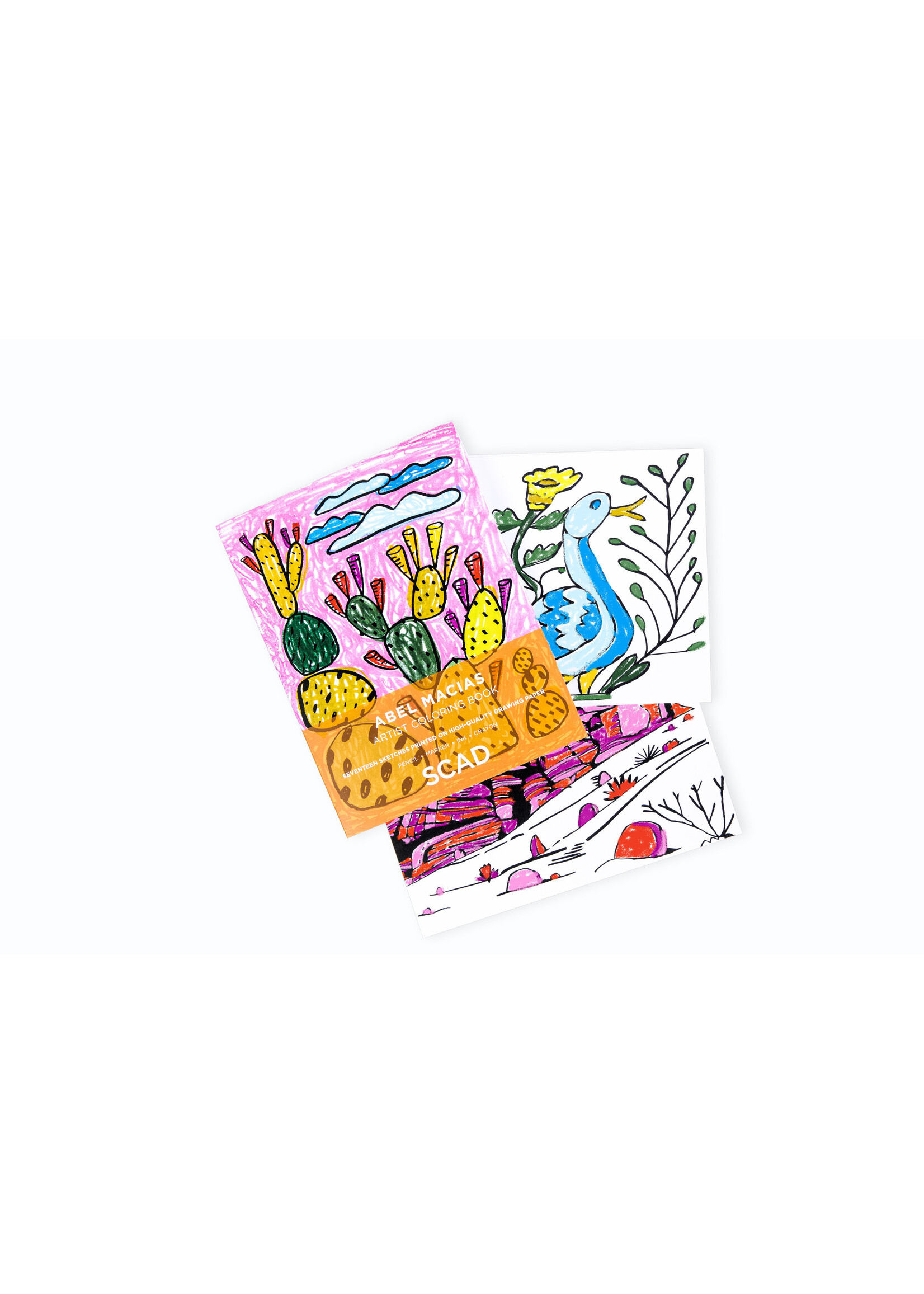 SCAD SCAD Abel Macias Coloring Book