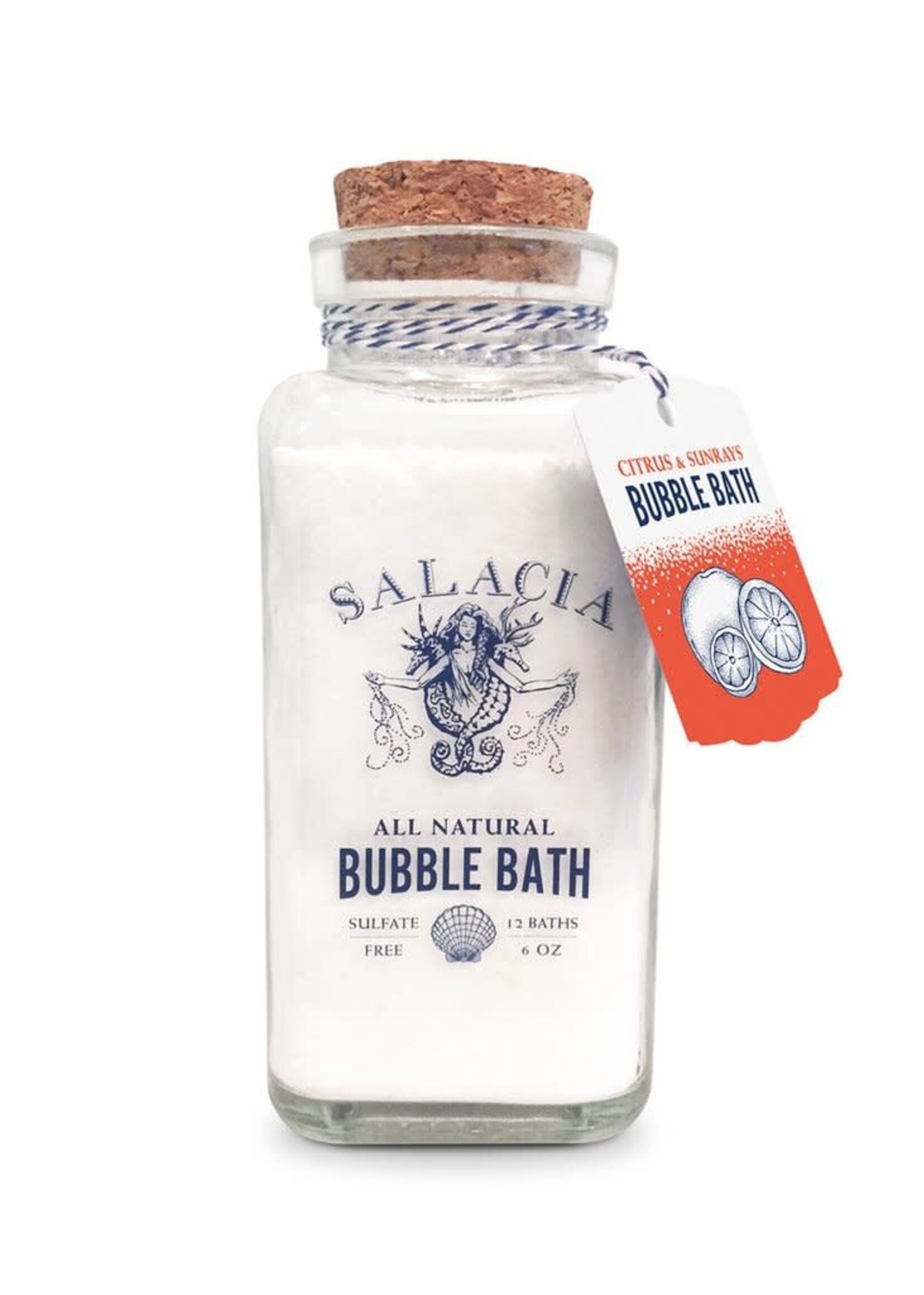 Cari Phelps Salacia Salts Citrus and Sunrays Bubble Bath