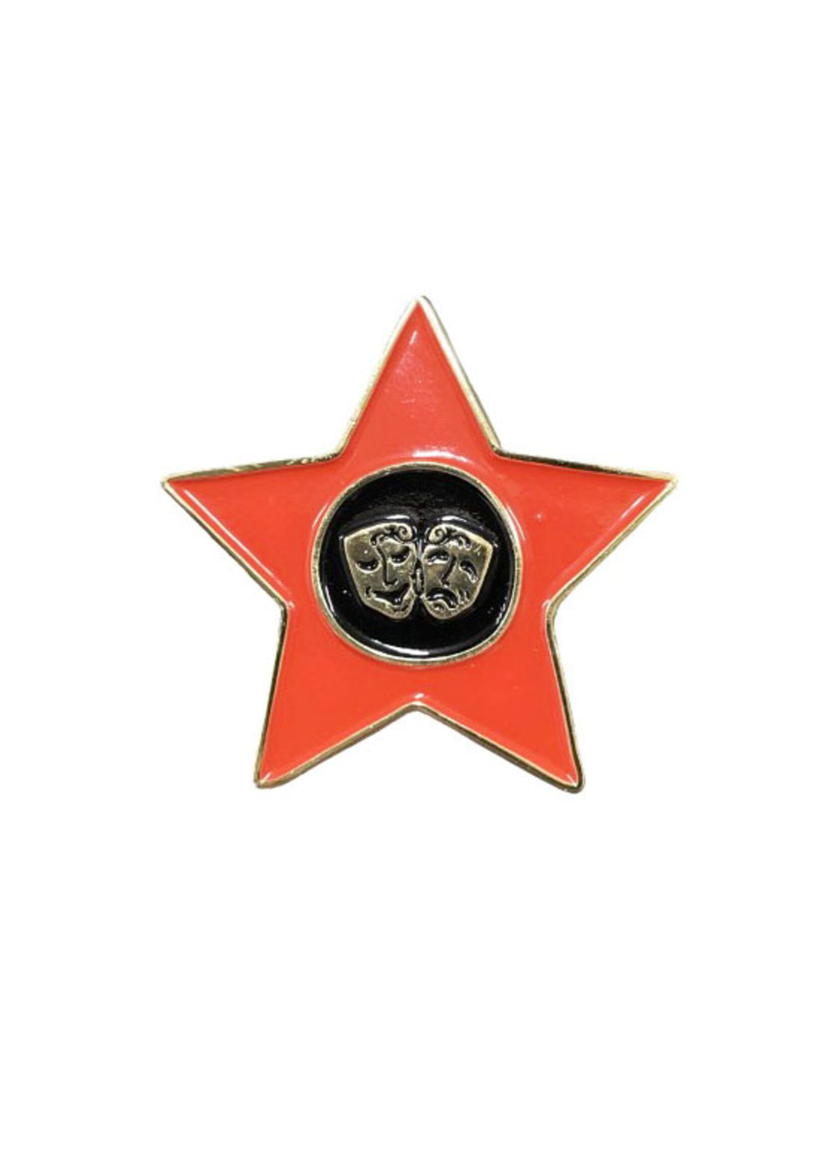 SCAD SCAD SCAD Gold Star Enamel Pin
