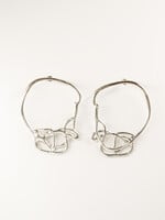 Sydnie Wainland Silver Hydro Abstract Earrings