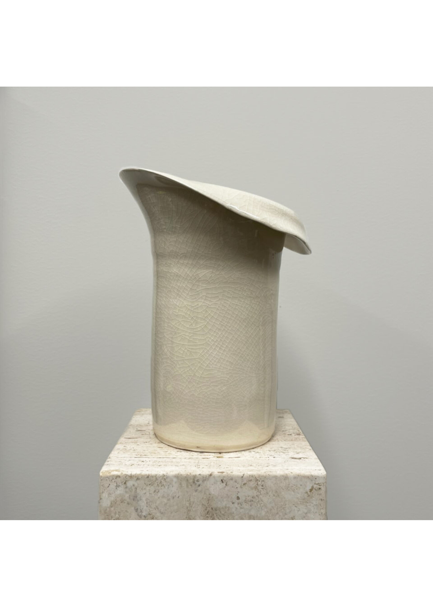 Anne Weber Callahan Sad Lip Vase Large