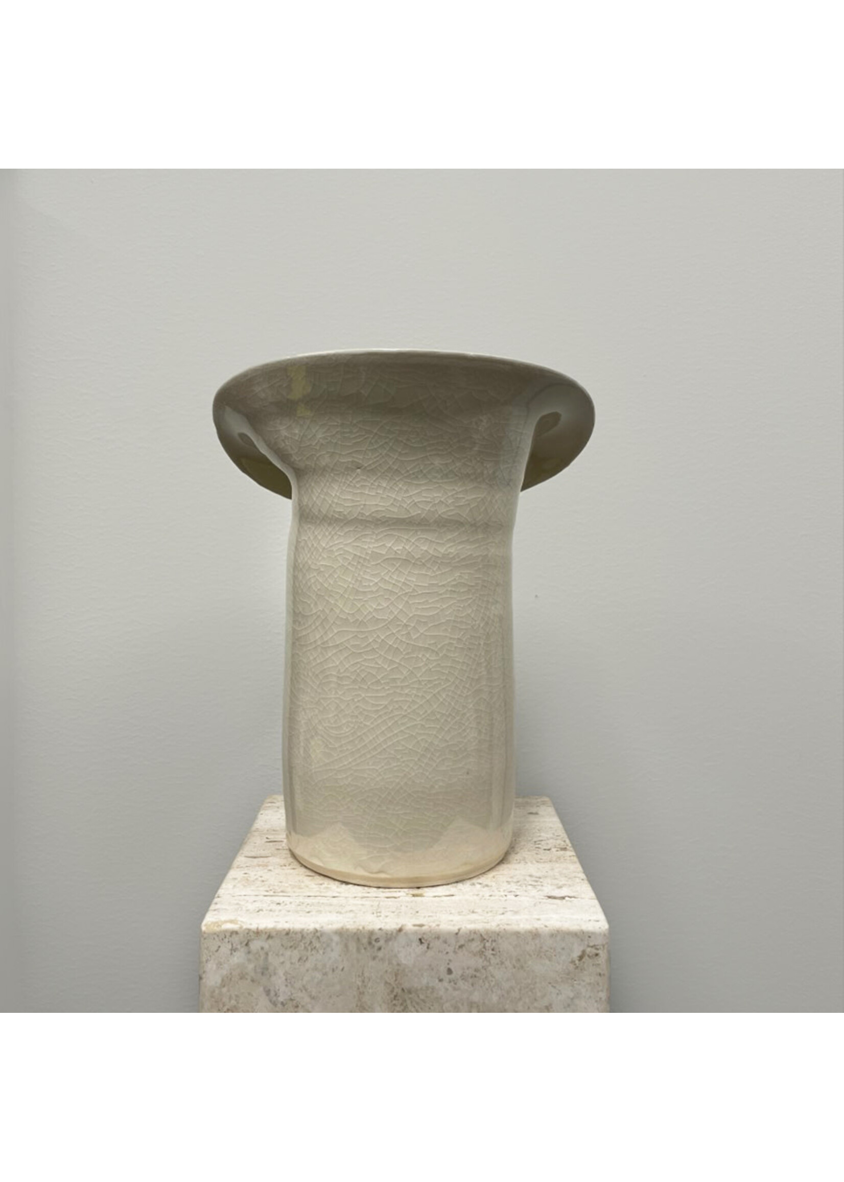 Anne Weber Callahan Sad Lip Vase Large