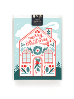 Erin McManness Christmas Cottage Card - Box Set of 8
