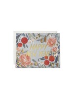 Kelsey Garrity Kelsey Garrity New Years Flowers Card Set