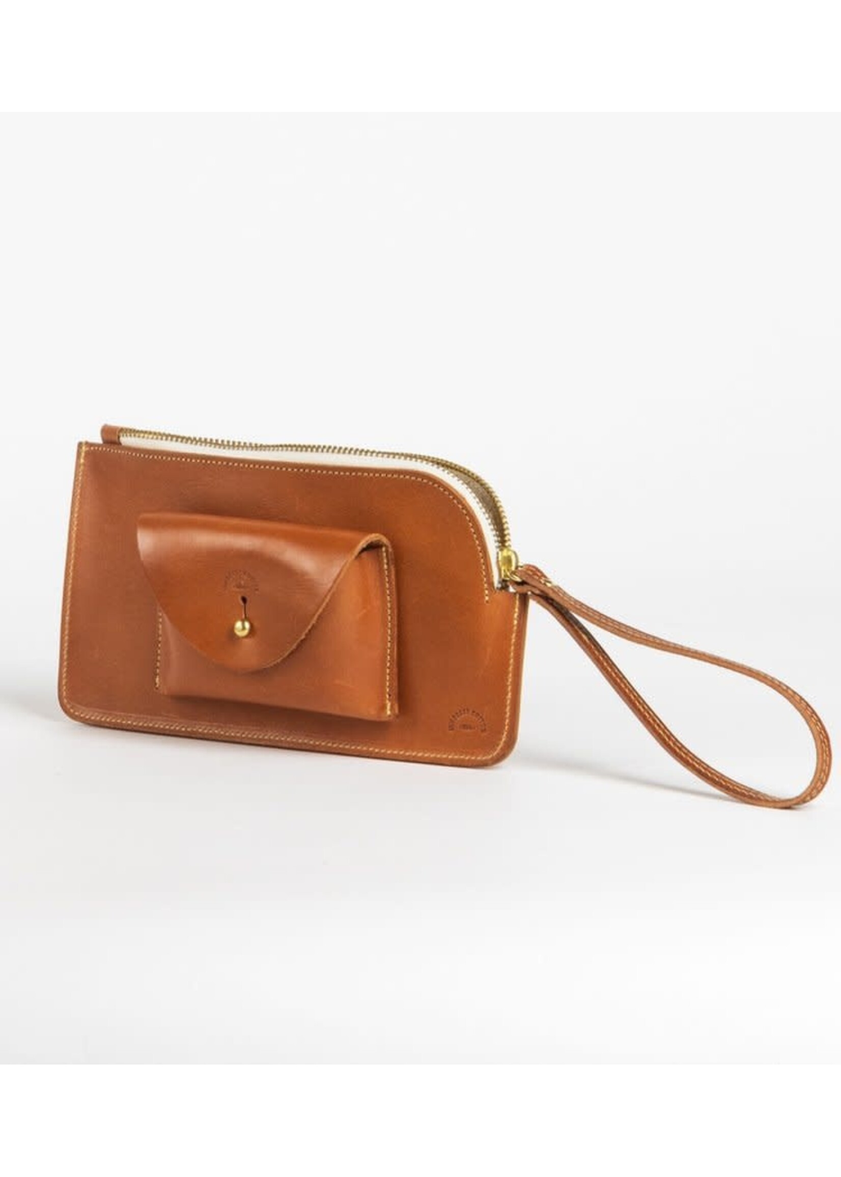 Shira Entis Bank Wallet Cognac