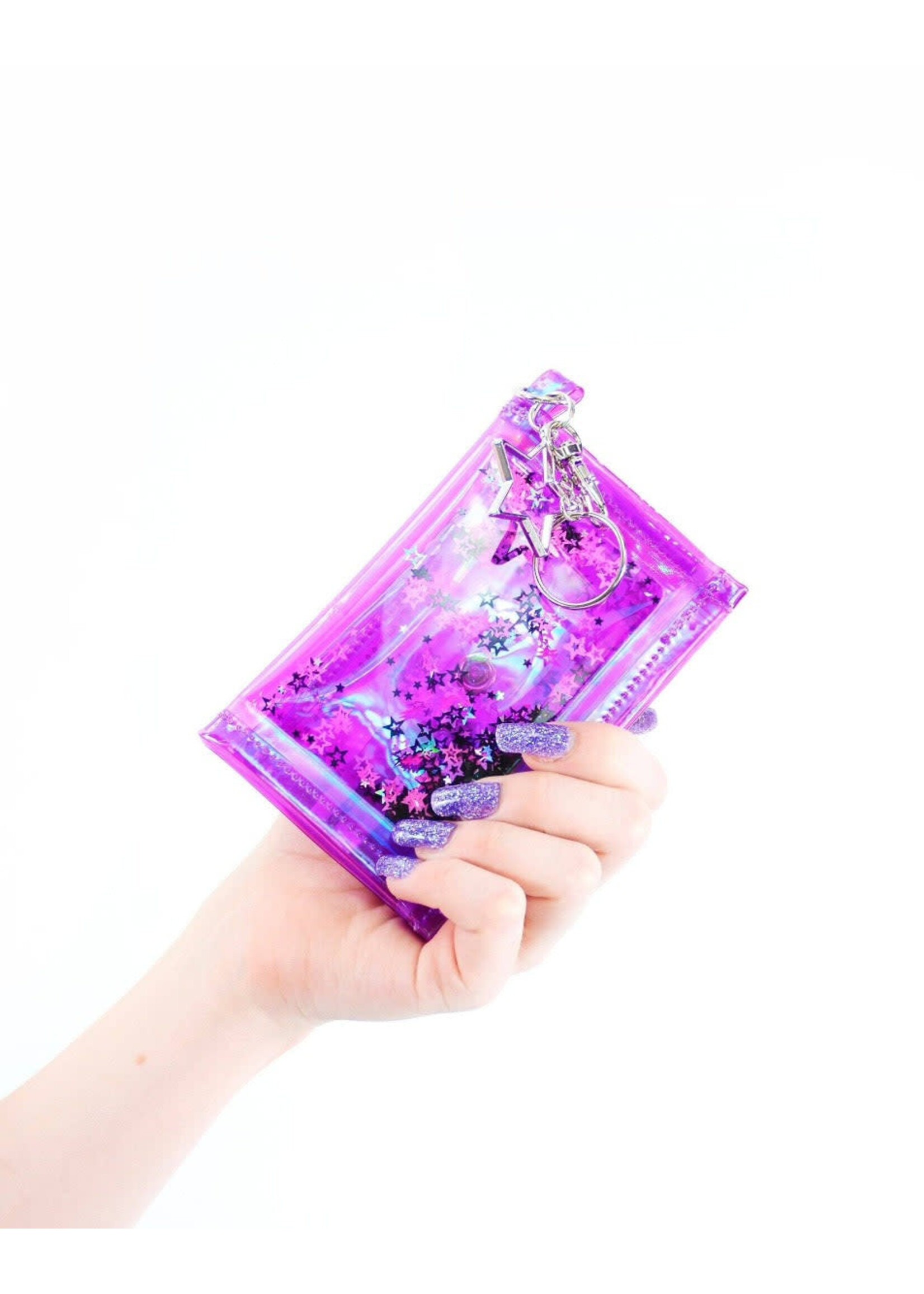 Mariah Hodges Liquid Glitter Tiny Wallet