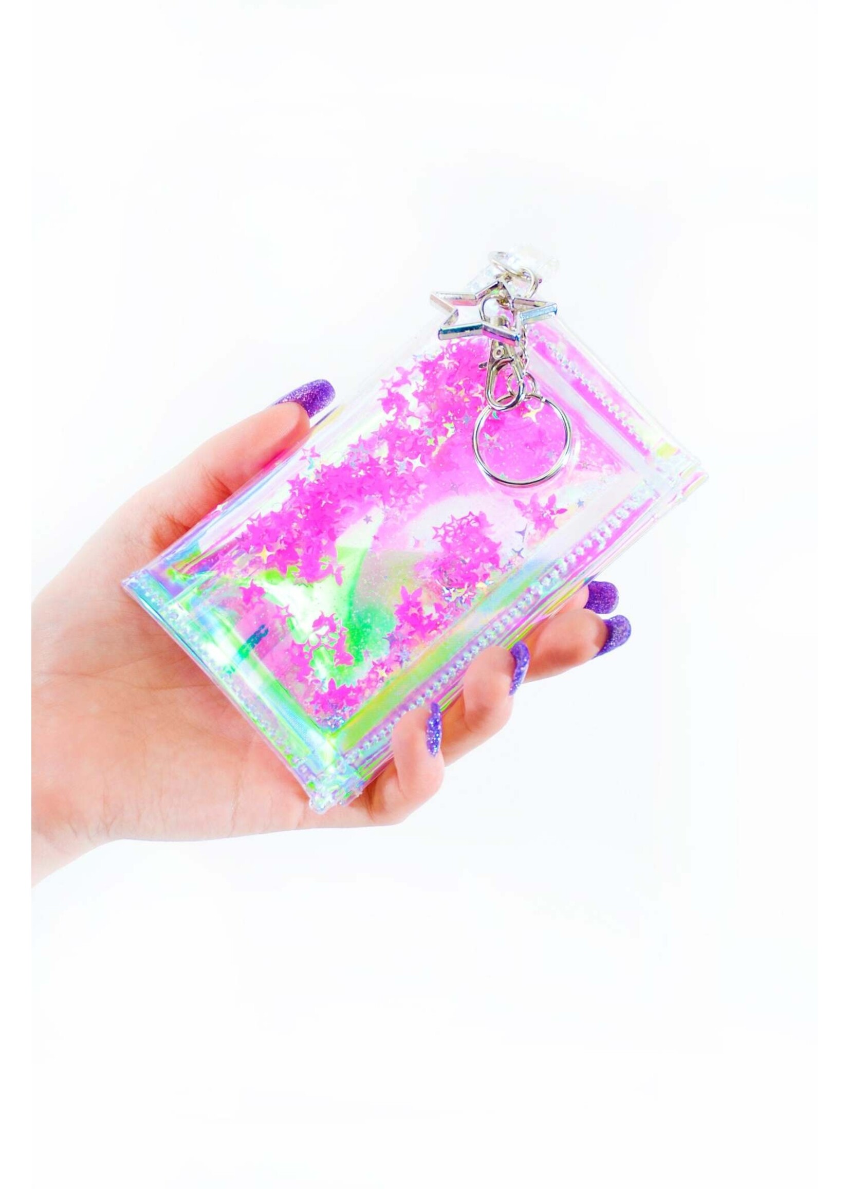 Mariah Hodges Liquid Glitter Tiny Wallet