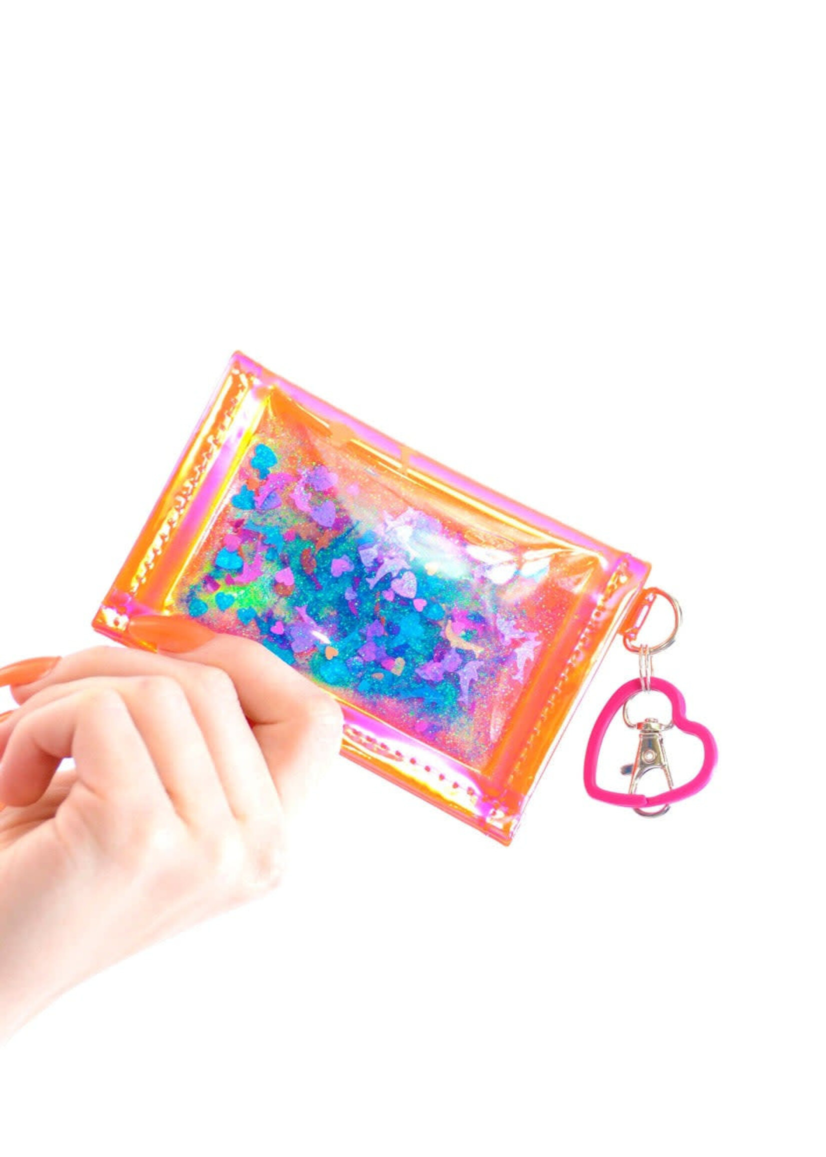 Mariah Hodges Liquid Glitter Tiny Wallet