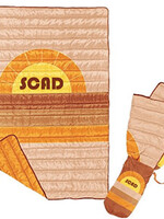 SCAD Sunset Quilted Blanket