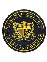 SCAD SCAD Crest Round Sticker