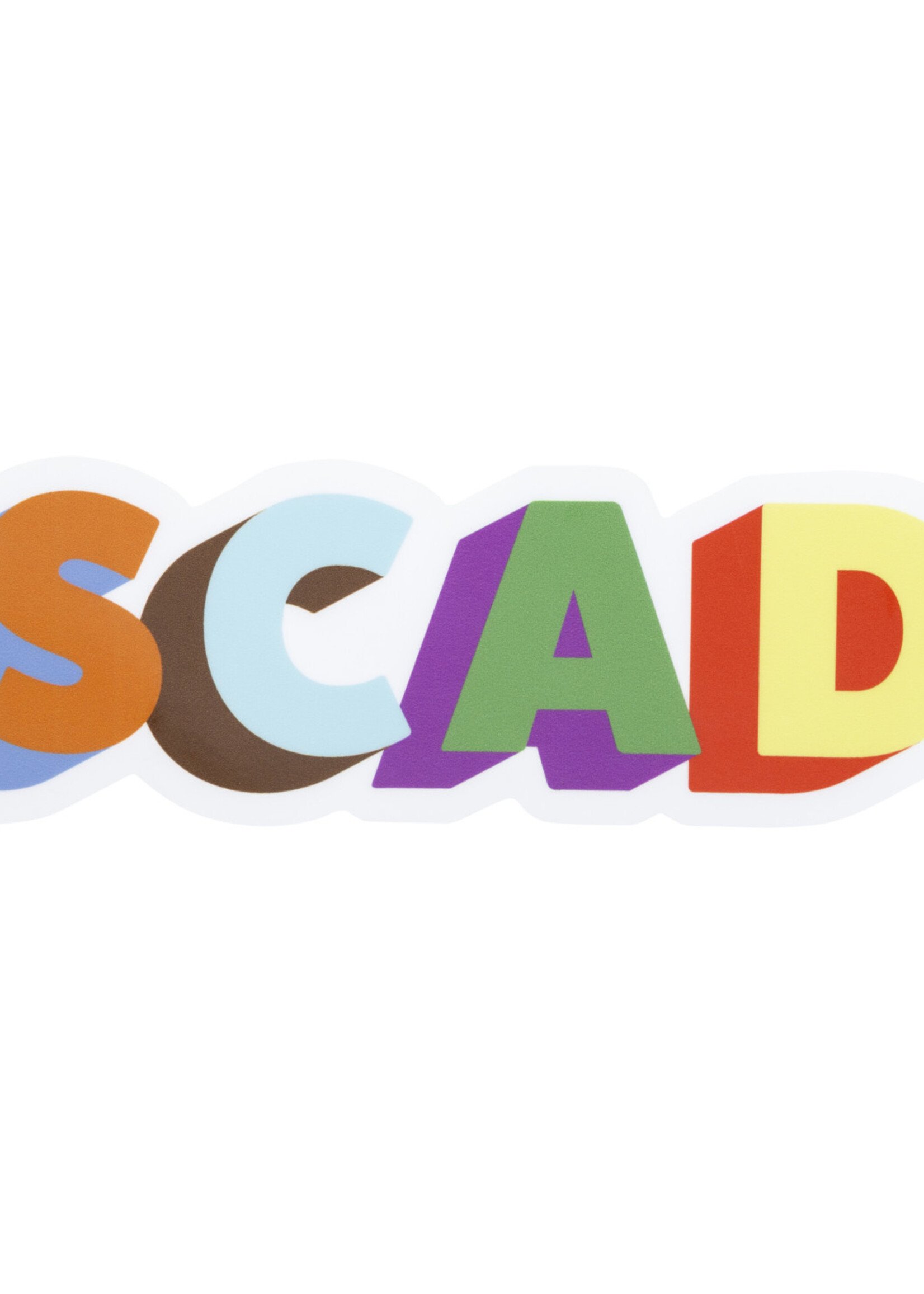 SCAD SCAD Color Block Bumper Sticker