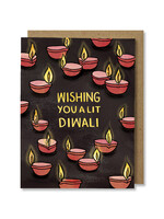 Krishna Chavda Lit Diwali Card