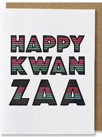 Krishna Chavda Happy Kwanzaa Card