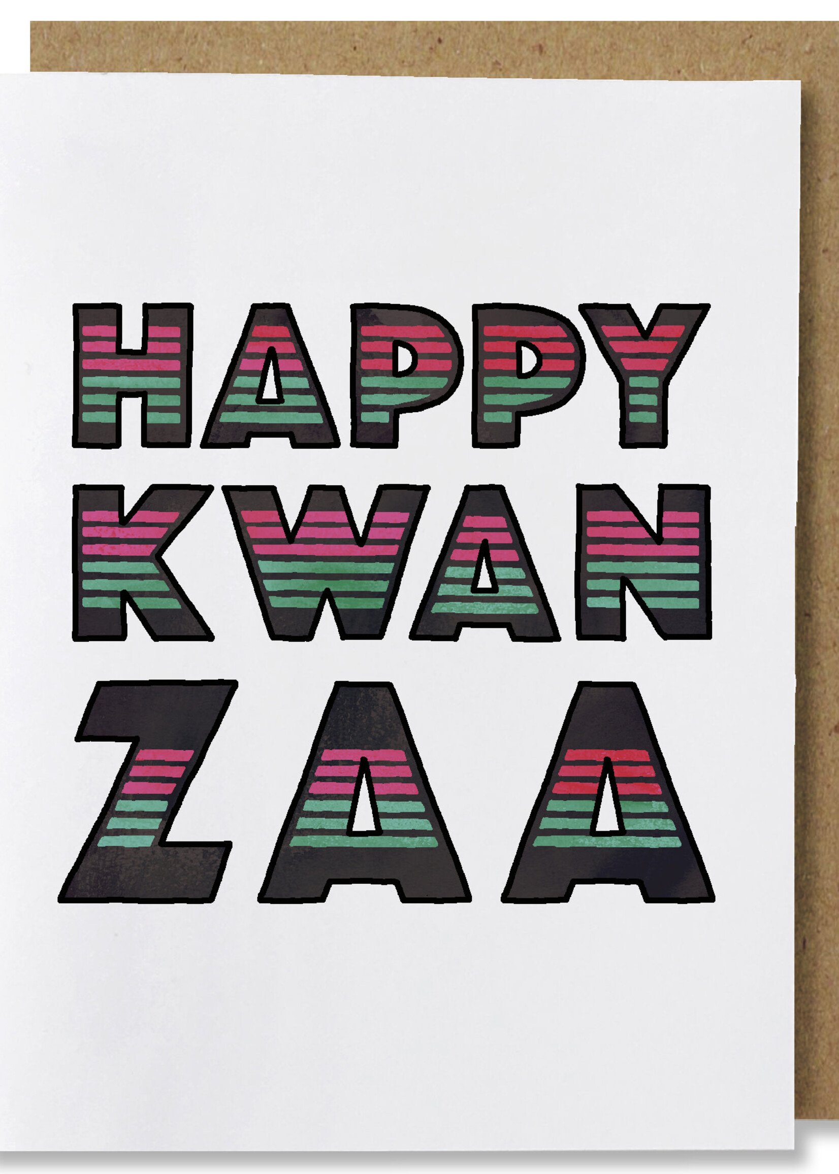 Krishna Chavda Happy Kwanzaa Card