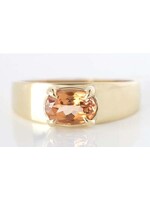 Katie Finn Peach Tourmaline Ring