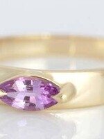 Katie Finn Purple Sapphire Ring
