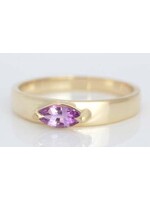 Katie Finn Purple Sapphire Ring