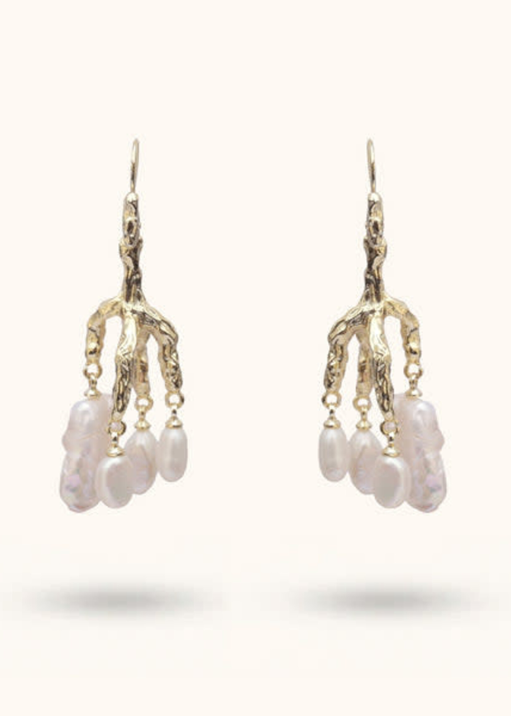 Rahya Blackwell Delia Pearl Earrings