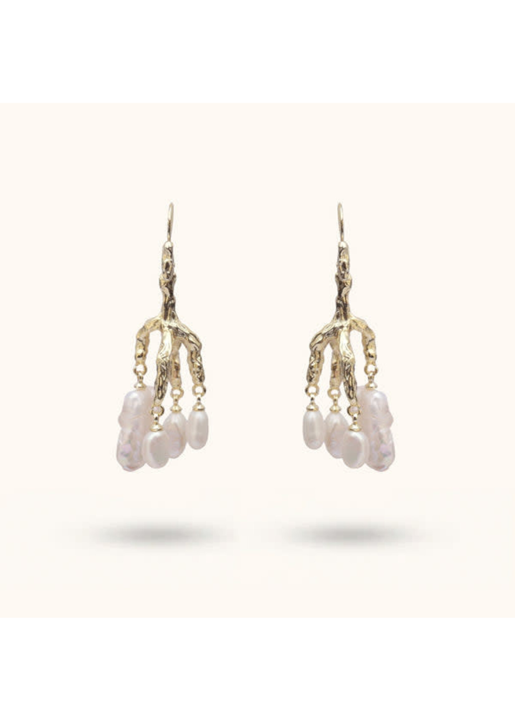 Rahya Blackwell Delia Pearl Earrings