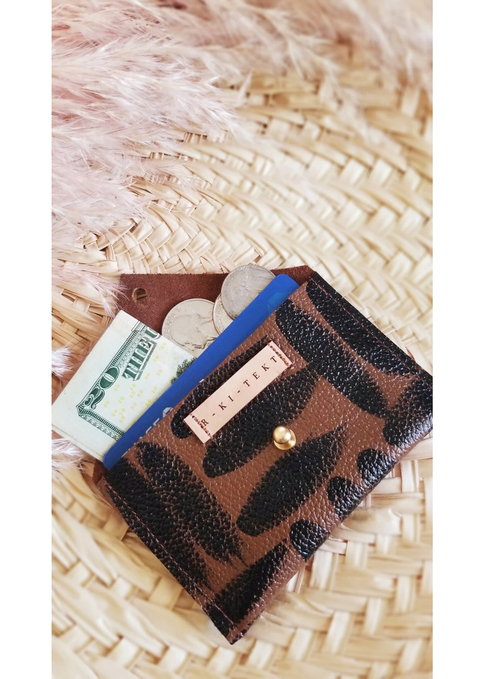 Kel Cadet-Lyons R-KI-TEKT Leather Wallet