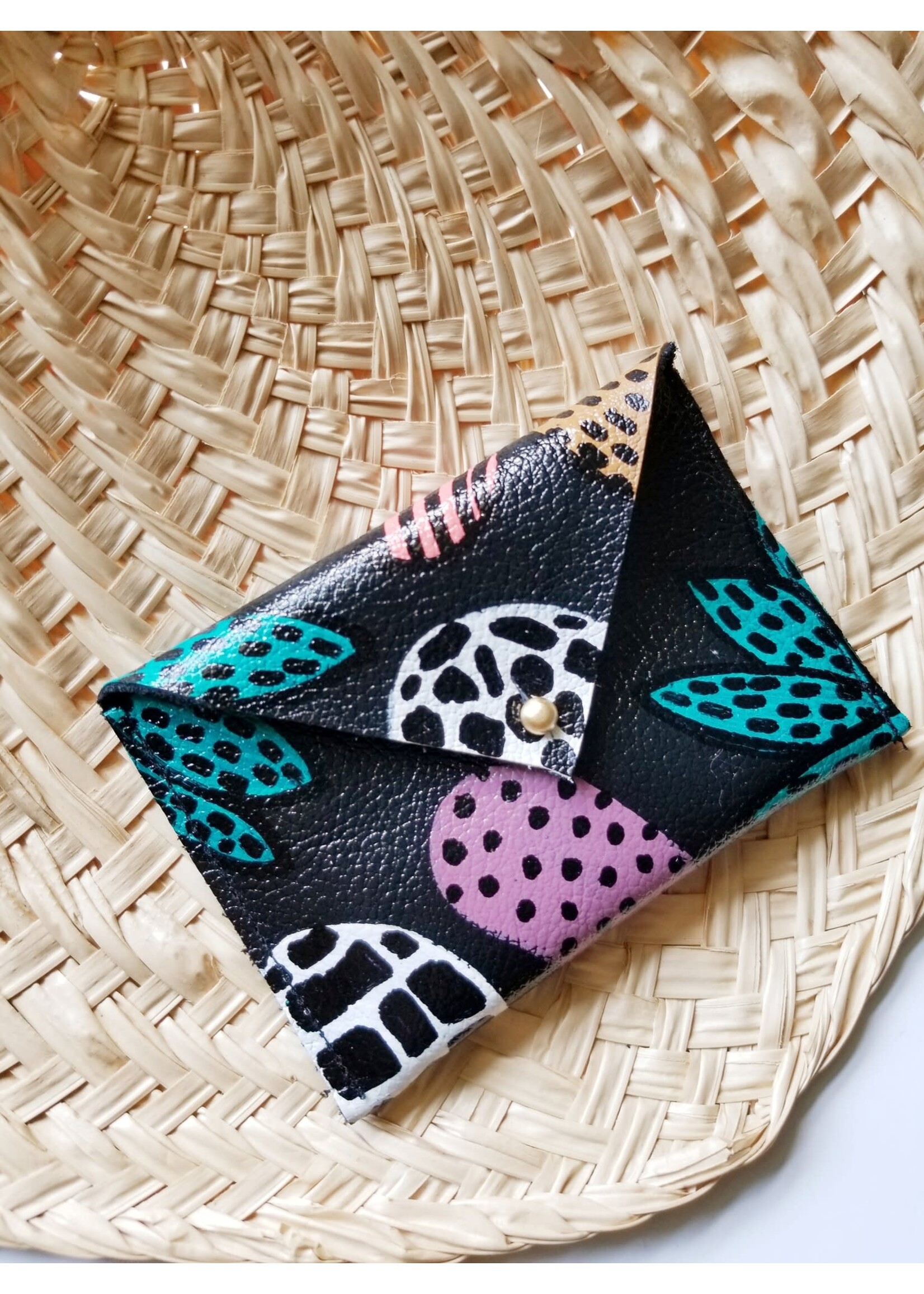 Kel Cadet-Lyons R-KI-TEKT Leather Wallet