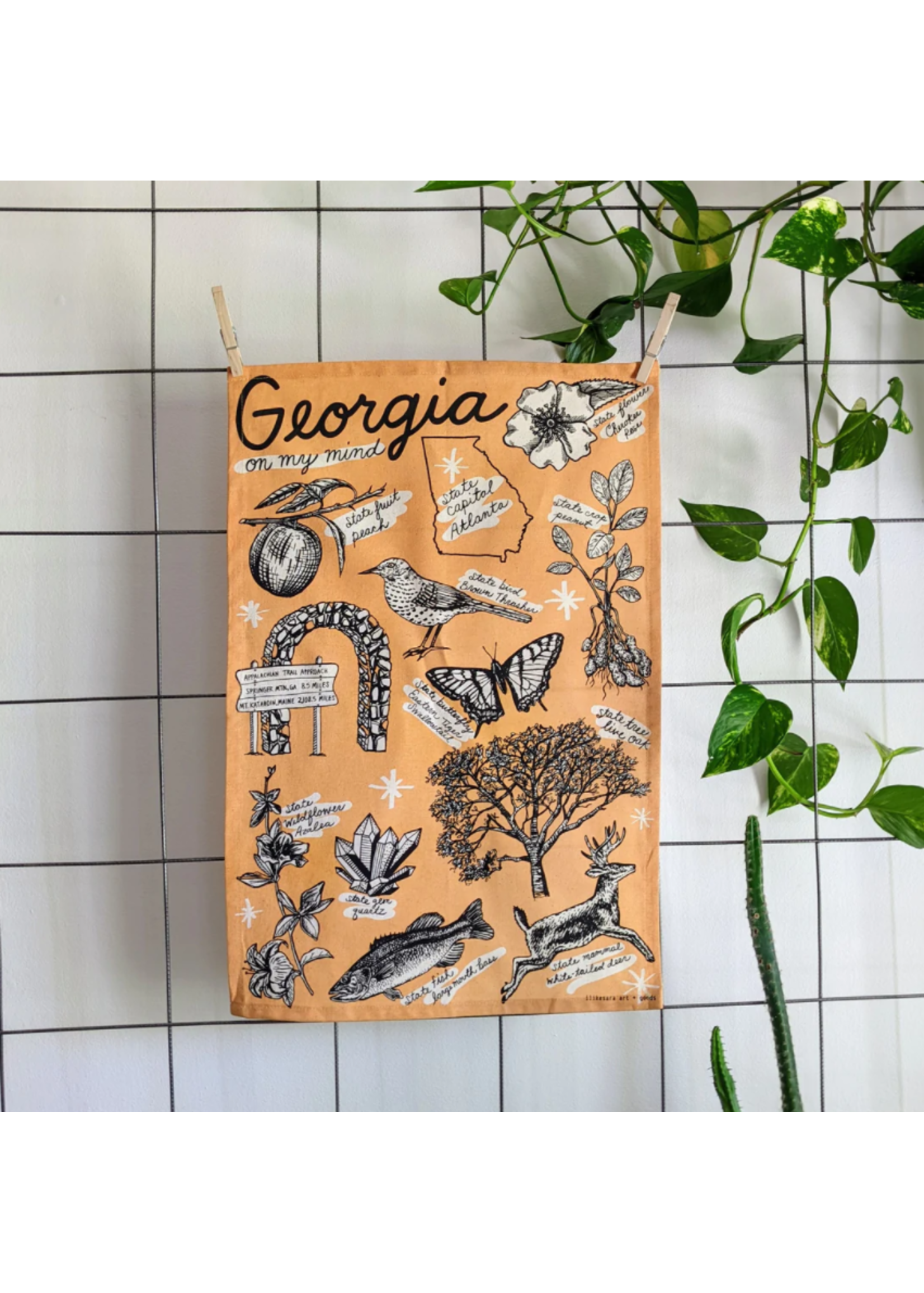Sara Schalliol-Hodge I Like Sara Tea Towels