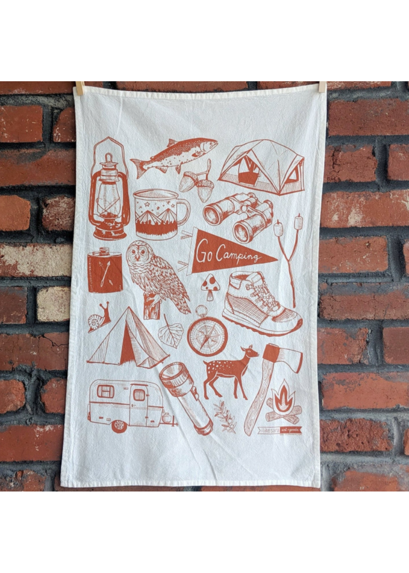 Sara Schalliol-Hodge I Like Sara Tea Towels