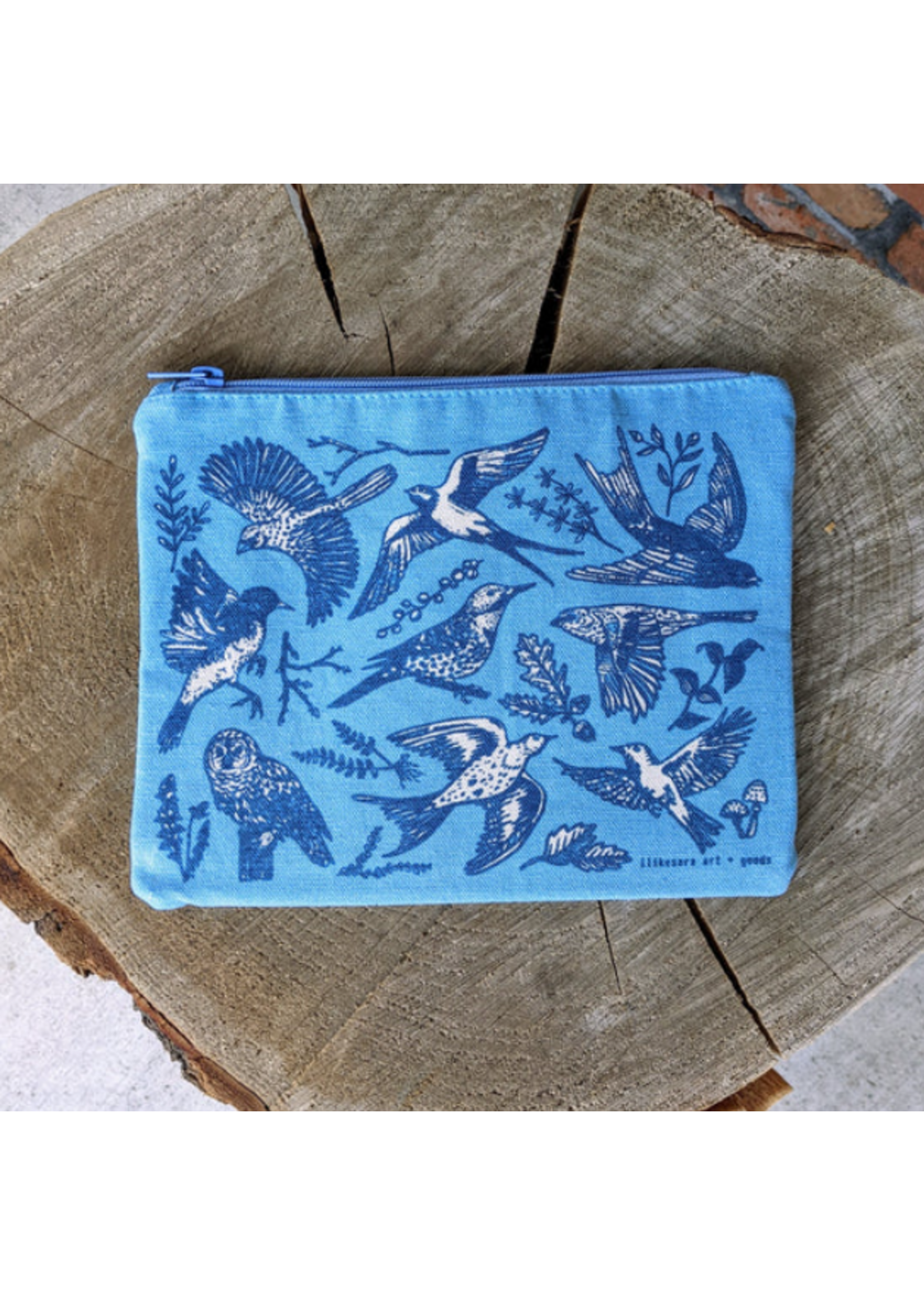 Sara Schalliol-Hodge I Like Sara Zipper Pouches