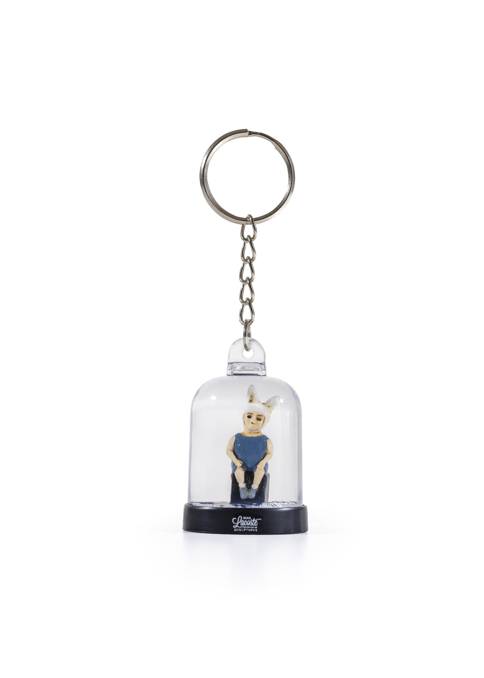 SCAD Ashley Benton Snow Globe Keychain