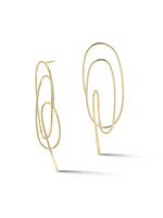 Mia Hebib Gold Spiral Earrings