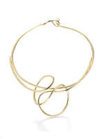 Mia Hebib Gold Chaotic Girls No.5 Necklace