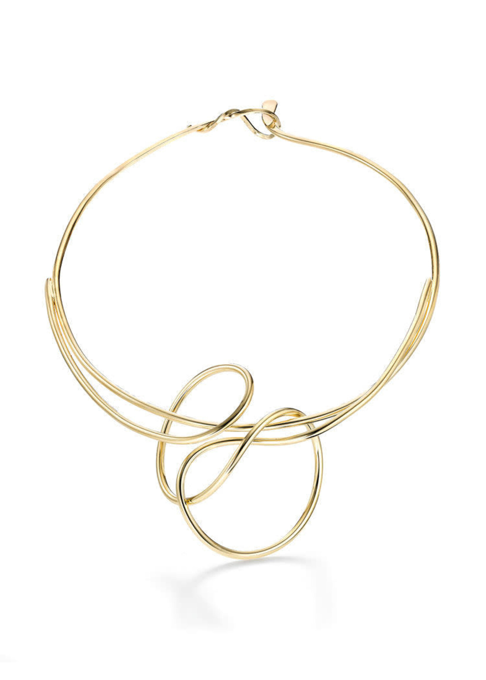 Mia Hebib Gold Chaotic Girls No.5 Necklace