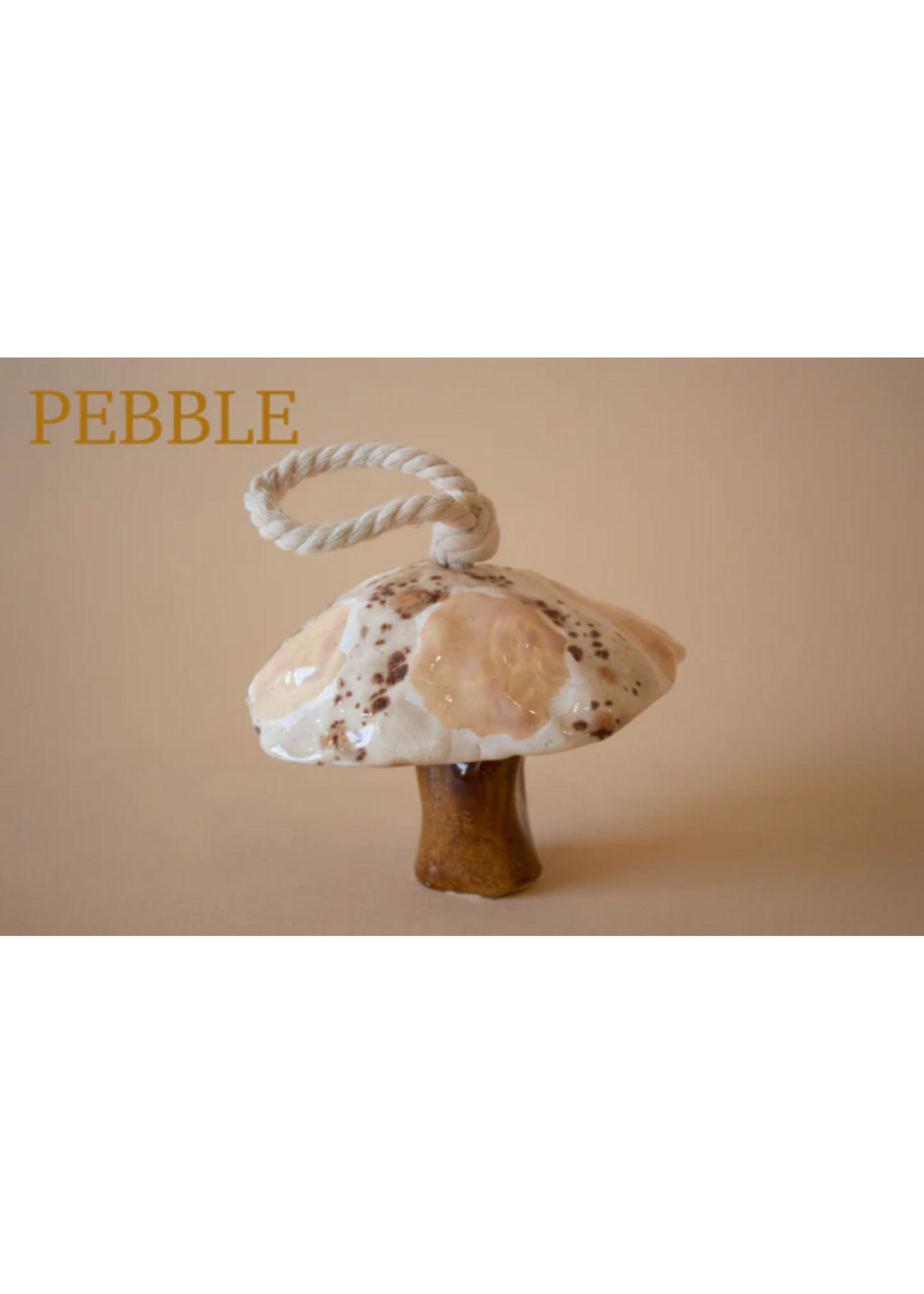 Frances Lowman Mushroom Ornament