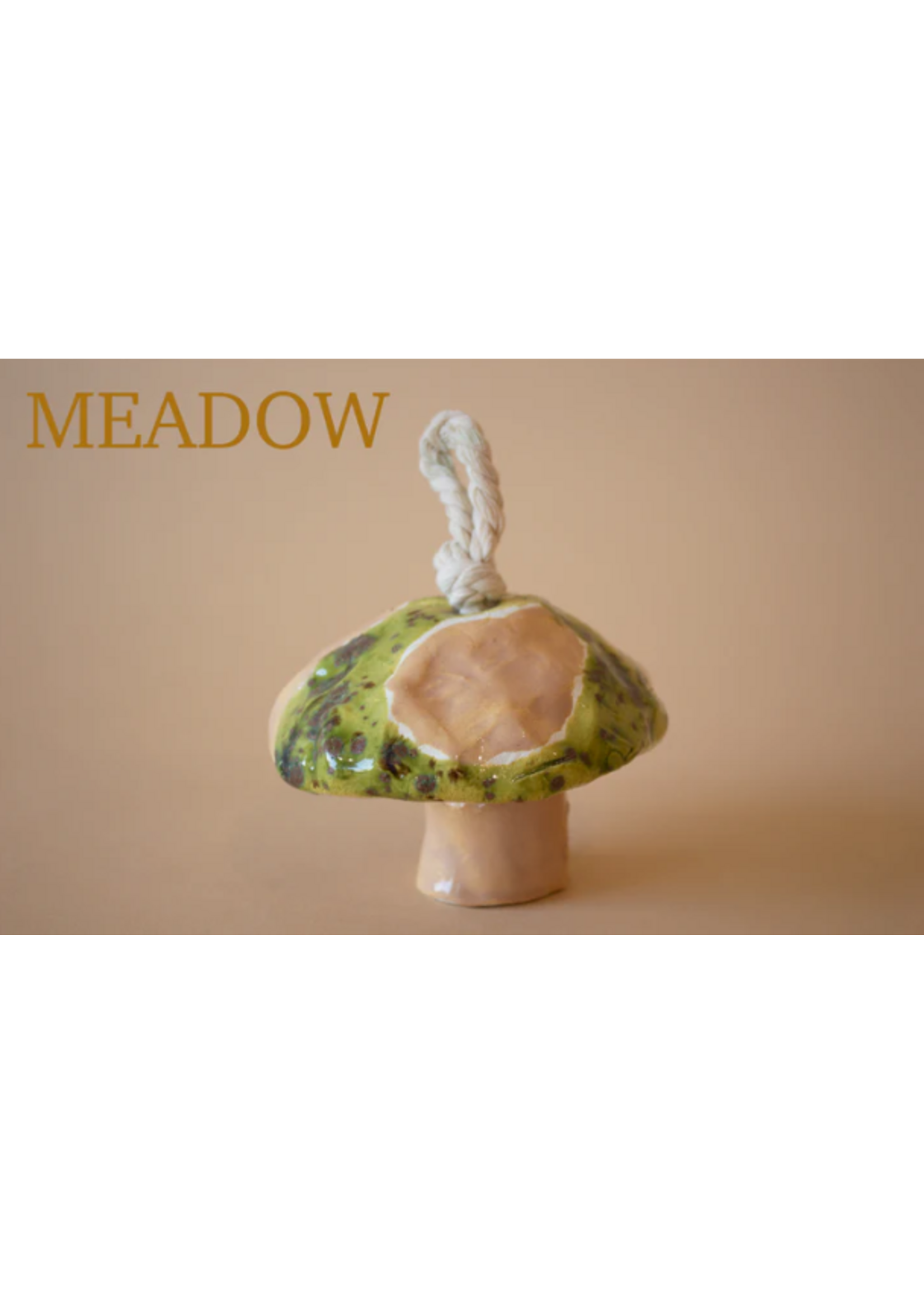Frances Lowman Mushroom Ornament